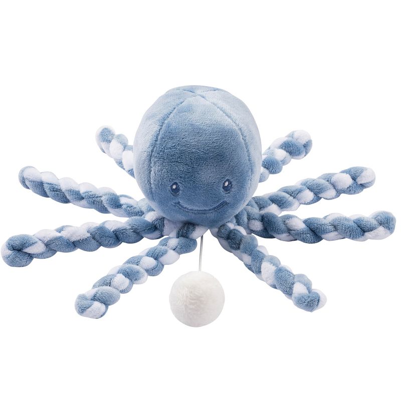 Peluche musicale pieuvre Lapidou bleu (28 cm) Nattou