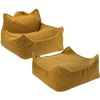Fauteuil pouf et repose-pieds Maple molletonné Wigiwama Produit 1