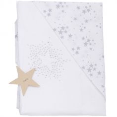 Drap + taie d'oreiller étoiles Constellation (120 x 180 cm)