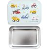 Lunch box en acier inoxydable Véhicules A Little Lovely Company Produit ouvert 4