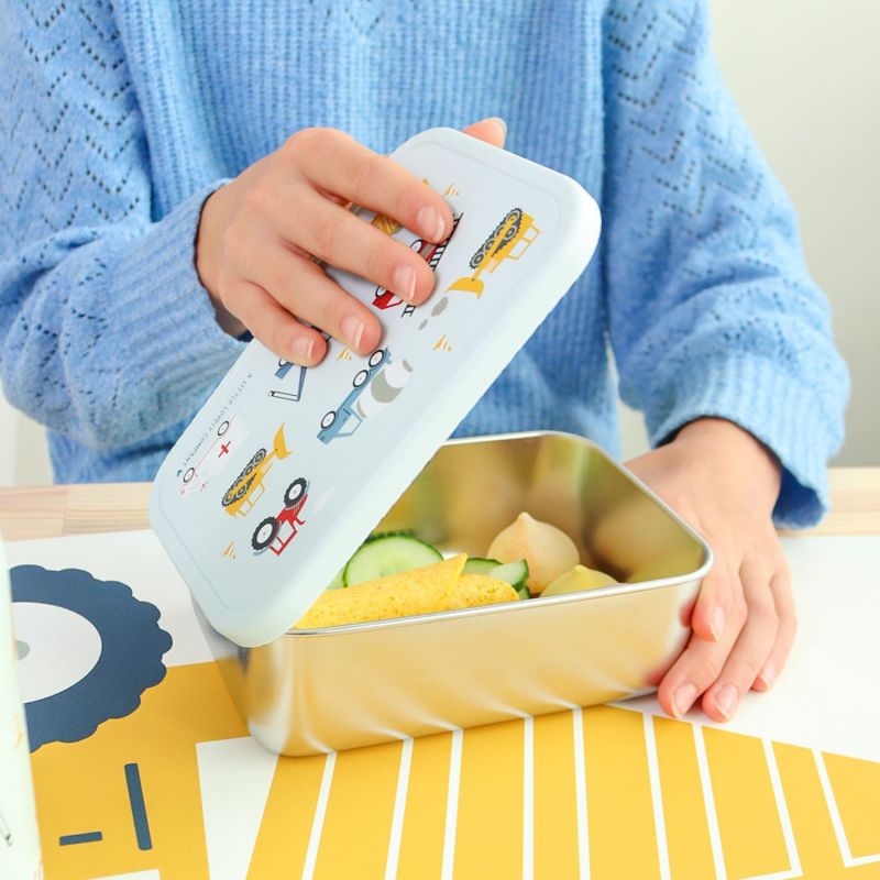 Lunch box en acier inoxydable Véhicules A Little Lovely Company Ambiance 1
