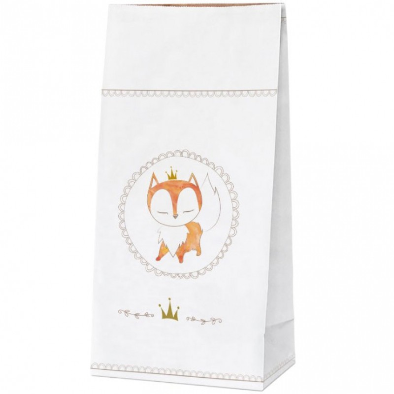Sac en papier Renard Les enfants rois