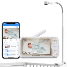Moniteur bébé vidéo connecté MBP950 HALO avec écran 5  par Motorola
