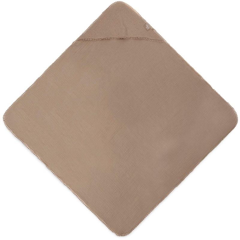 Cape de bain Embroidery Biscuit (75 x 75 cm) Jollein