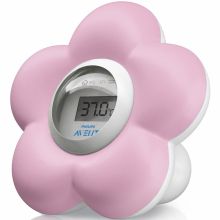 Thermomètre de bain et chambre numérique rose  par Philips AVENT
