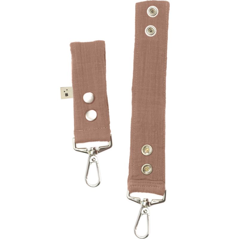 Attaches poussette pour sac à langer terracotta Comme un bonbon BEBEL