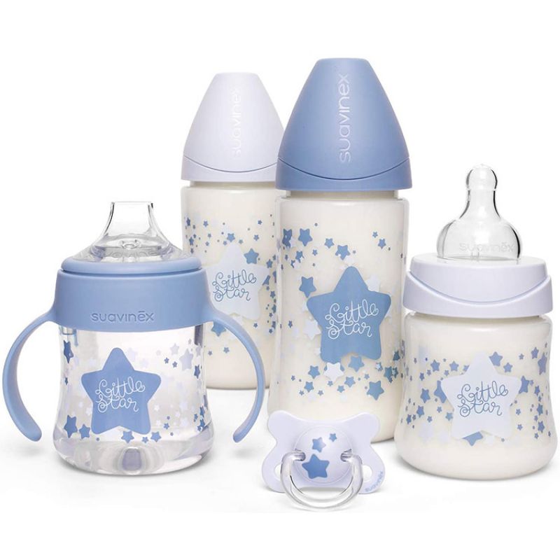 Coffret de naissance My Essentials étoile bleu Suavinex