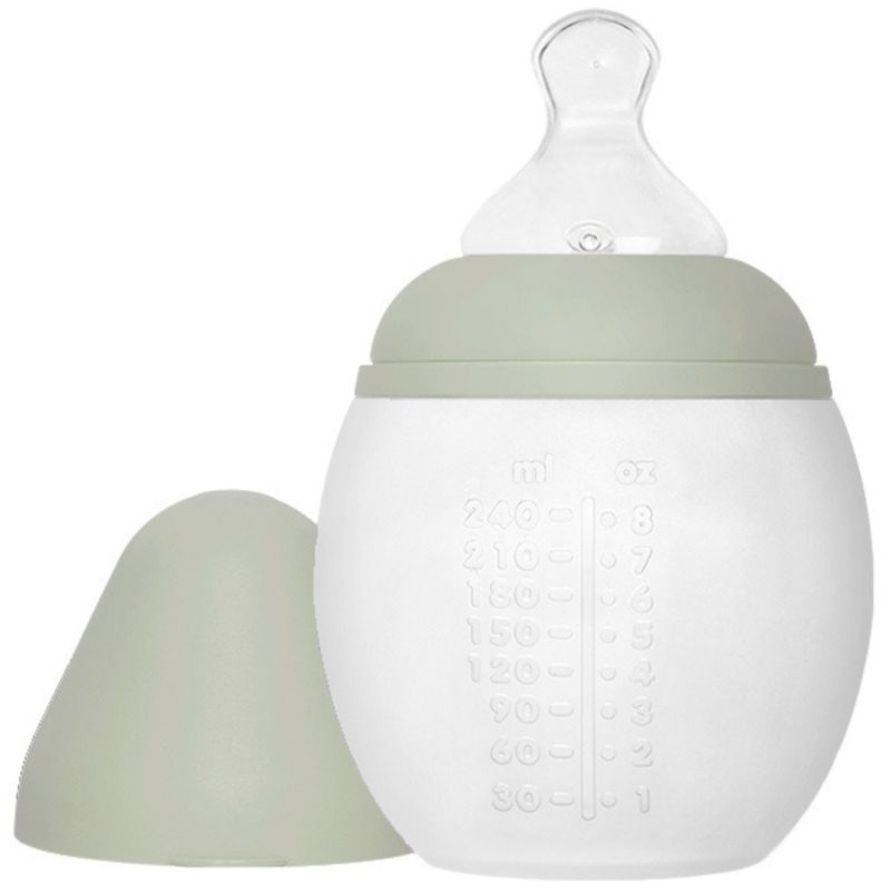 Biberon anti-colique en silicone Sauge (240 ml) Elhée Produit 1