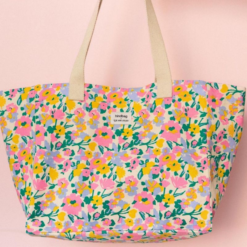 Sac cabas Claude Pastel Bloom Hindbag x We Are Jolies Hindbag Ambiance 7