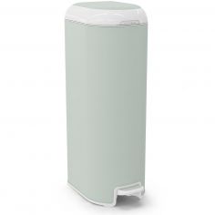 Poubelle à couches Platinium Sauge - Diaper Genie