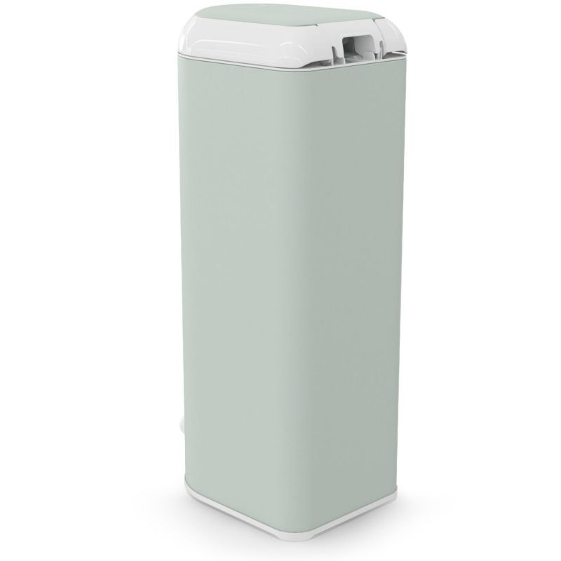 Poubelle à couches Platinium Sauge avec recharge Diaper Genie Produit 6