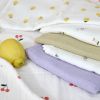 Lot de 3 langes en mousseline GOTS Happy Fruits Cerise (85x85 cm) Lässig Ambiance 7