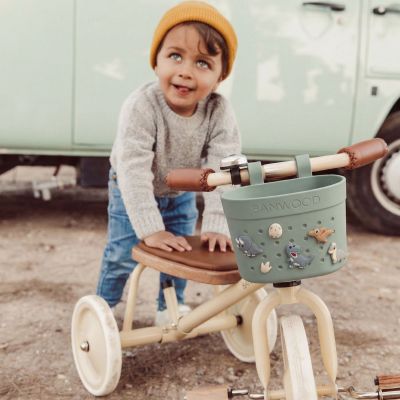 Panier de vélo à personnaliser Pin et Ride Argile