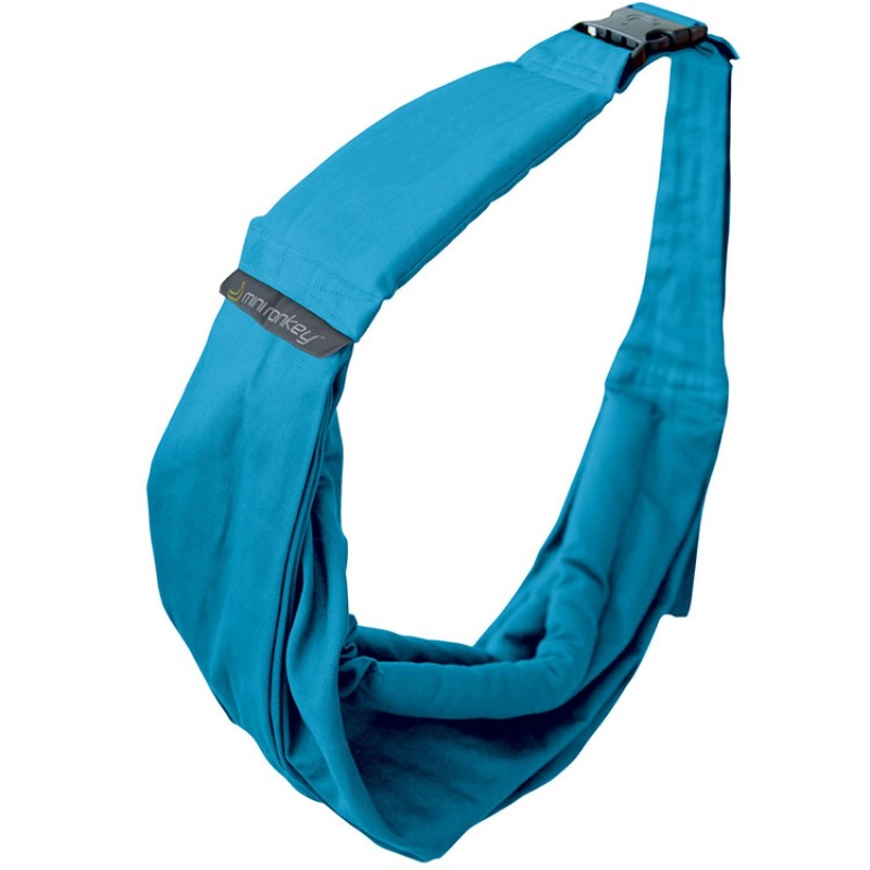 Porte bébé Baby Sling turquoise Minimonkey