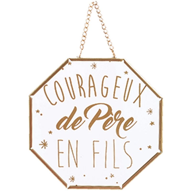 Cadre à suspendre courageux de Père en fils Amadeus Les Petits