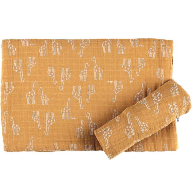 Habillage couffin Mix & Match ocre Noukie's