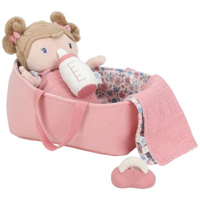 Set couffin et poupon bébé Rosa Little Dutch