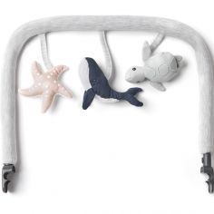 Arche de jeux pour transat Evolve 3 en 1 Ocean Wonders Grey - Ergobaby