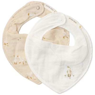 Set de 2 bavoirs bandana Little Goose Little Dutch