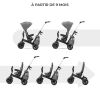 Tricycle évolutif Easytwist Platinium Grey Kinderkraft Produit 3