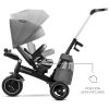 Tricycle évolutif Easytwist Platinium Grey Kinderkraft Produit 4