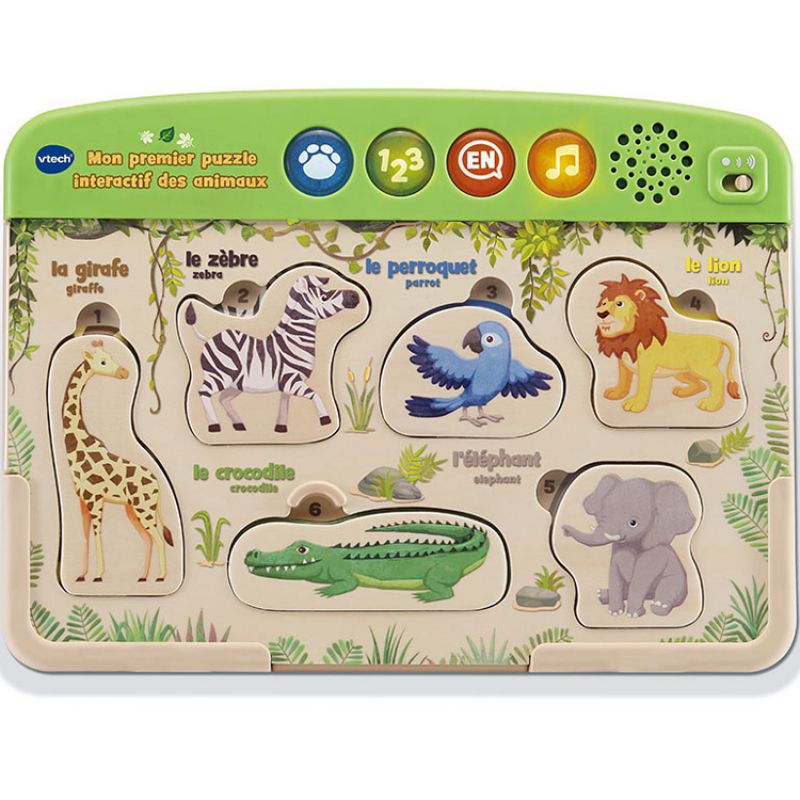 Mon premier puzzle interactif des animaux VTech