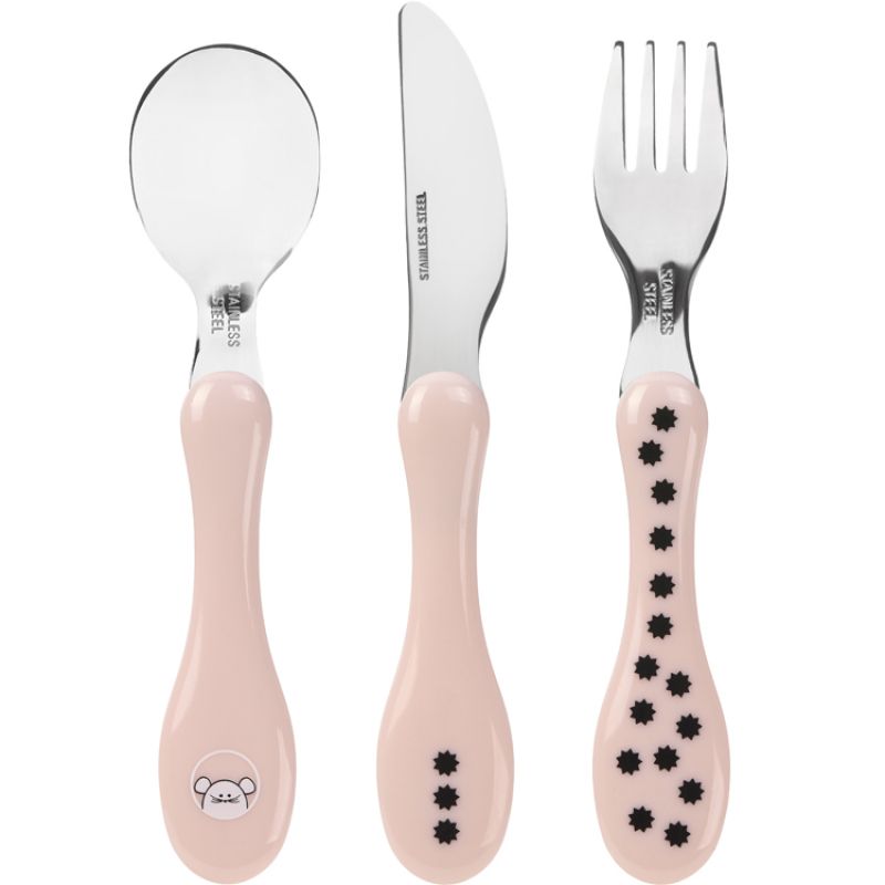 Set de 3 couverts Little Chums Souris Lässig