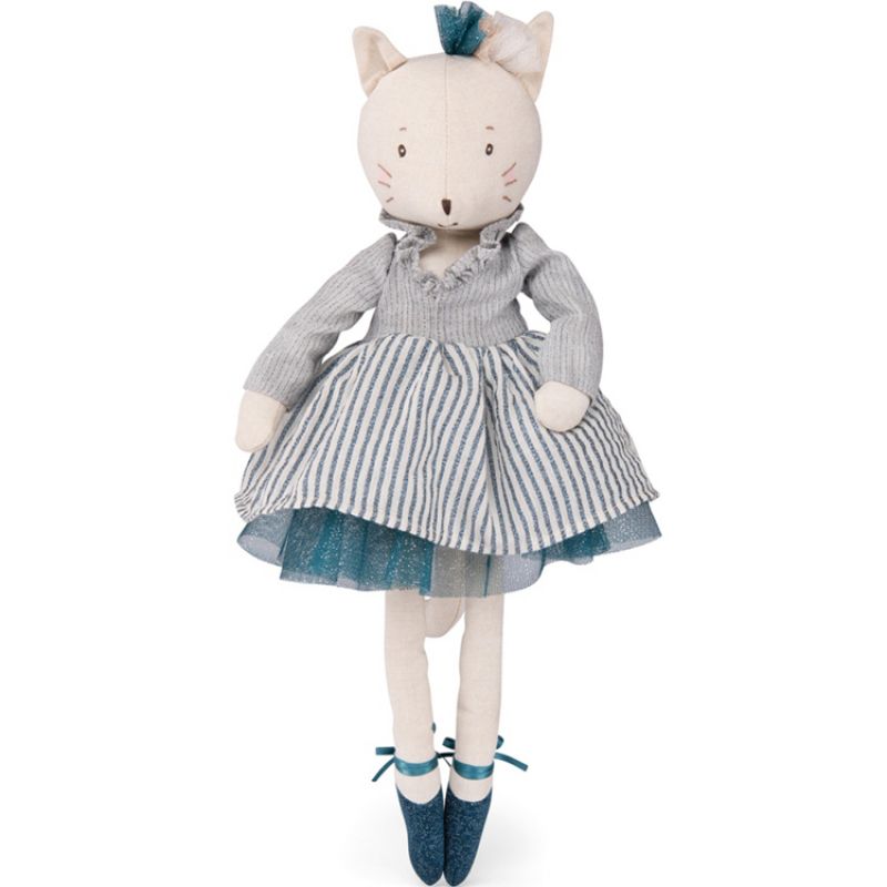 Poupée souple chat Célestine La petite école de danse (40 cm) Moulin Roty