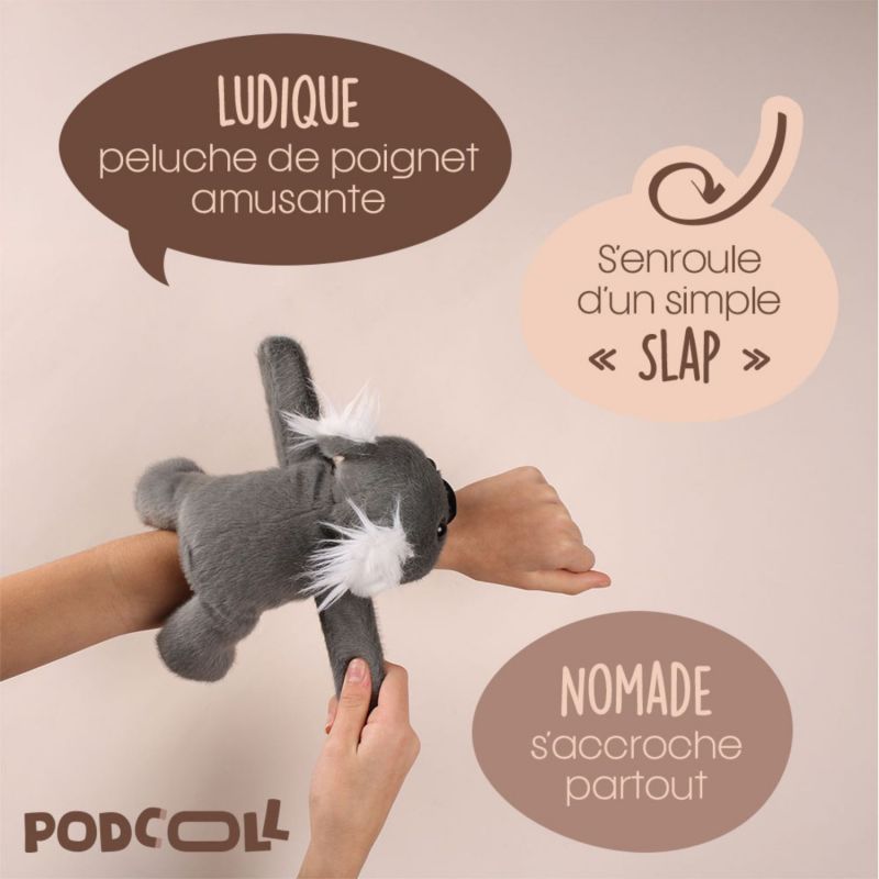 Bracelet PODCOLL Slap Koala Histoire d'Ours Ambiance 5