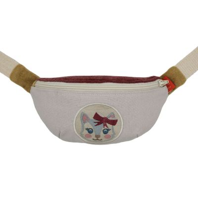 Sac banane enfant Tchikis 3 Mme Chat (personnalisable)