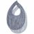 Variation Bleu du produit Lot de 2 bavoirs en mousseline Tradewinds-Baby Blue de la marque Mushie