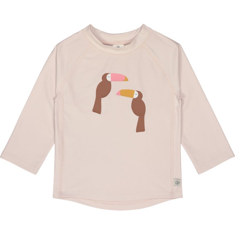 Tee-shirt anti-UV manches longues Toucan rose poudré (25-36 mois) Lässig