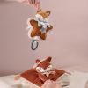 Doudou attache-sucette Mina marron (22 cm) Doudou et Compagnie Ambiance 7