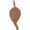 Doudou attache sucette feuille Caramel  par Jollein