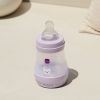 2 biberons Easy Start anti-colique 160ml Lilas+Sable Tétine débit 1 MAM Ambiance 7