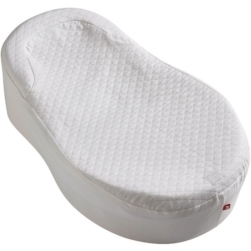 Drap Housse Fleur de coton blanc pour Cocoonababy Red Castle