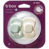 Lot de 2 sucettes symétriques en latex Sage-Vanilla (0-6 mois) B.Box Packaging 9