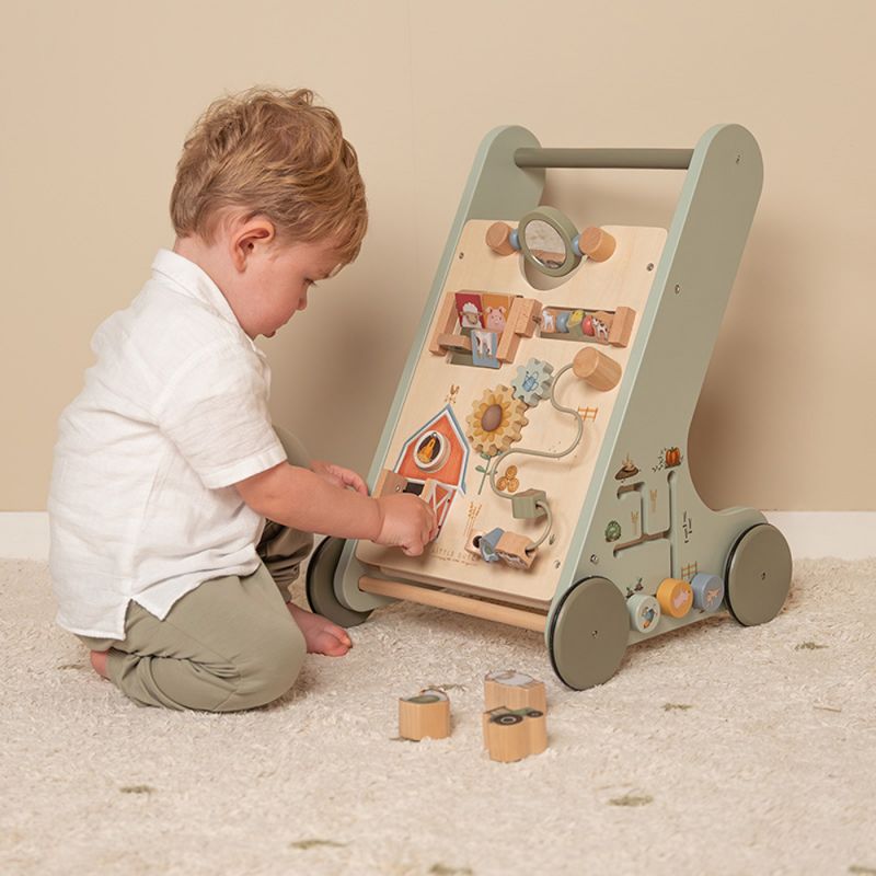 Chariot de marche en bois Little Farm - Reconditionné Little Dutch Produit 2
