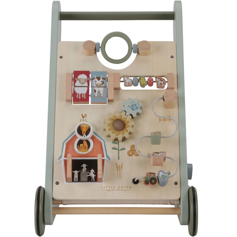 Chariot de marche en bois Little Farm - Reconditionné Little Dutch Produit 5