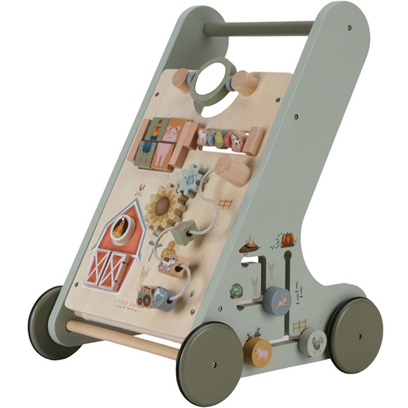Chariot de marche en bois Little Farm - Reconditionné Little Dutch Produit 6