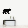 Stickers muraux Ours ardoise - Chispum