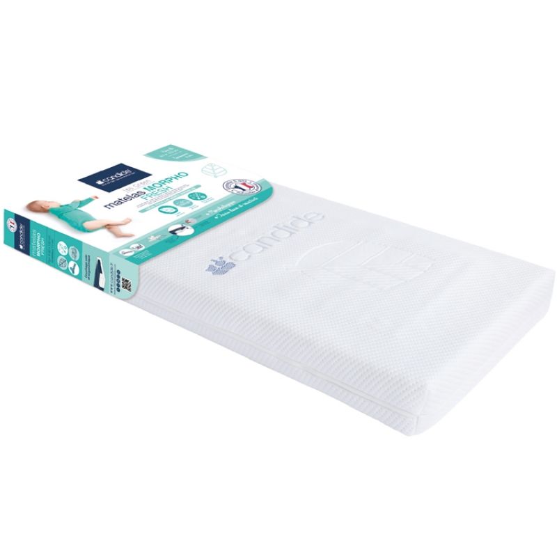 Matelas Morpho Fresh déhoussable (70 x 140 cm)  Candide