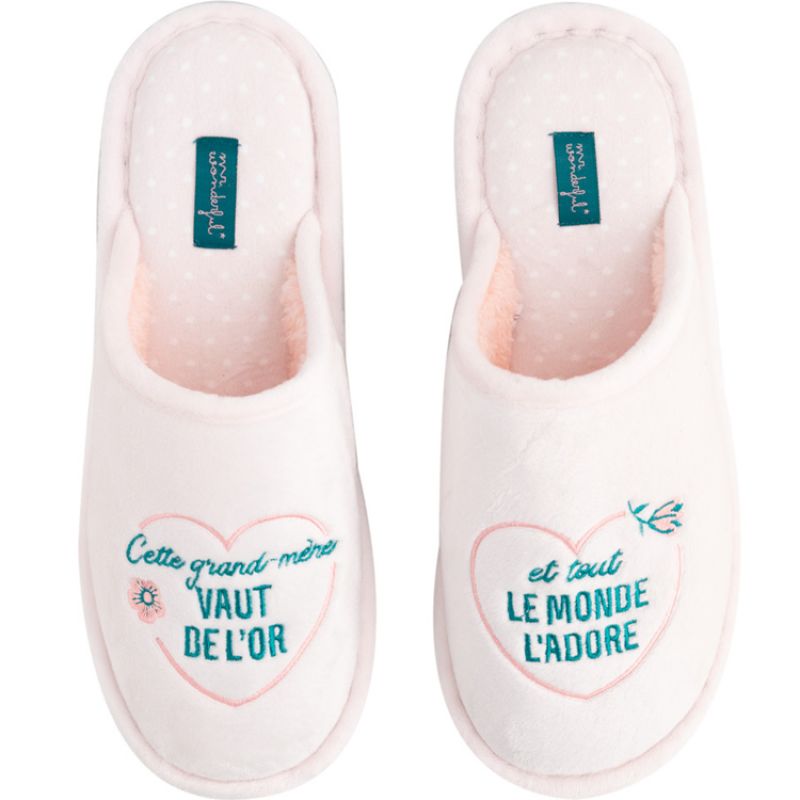 Chaussons Cette grand-mère vaut de l'or et tout le monde l'adore (39-41) Mr. Wonderful