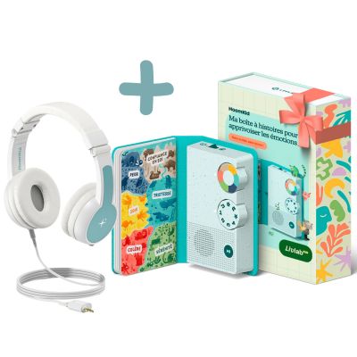 Livre audio Hoomkid + casque audio  par Livlab