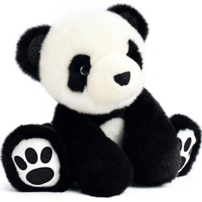 Peluche panda So Chic noir (25 cm)