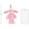 Porte-clé Blossom Luxe Lapin Blushkin Jellycat Produit 7