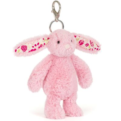 Porte-clé Blossom Luxe Lapin Blushkin Jellycat
