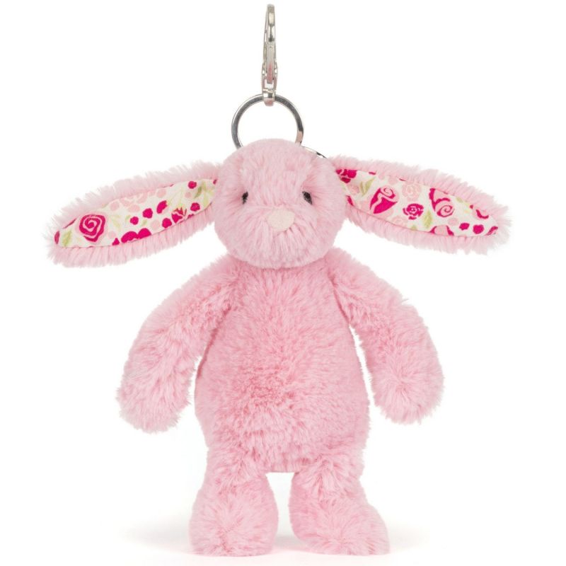 Porte-clé Blossom Luxe Lapin Blushkin Jellycat Produit 3