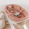 Couffin en mousseline bio Rose Noukie's Ambiance 4