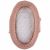 Variation Rose du produit Couffin en mousseline bio Rose de la marque Noukie's